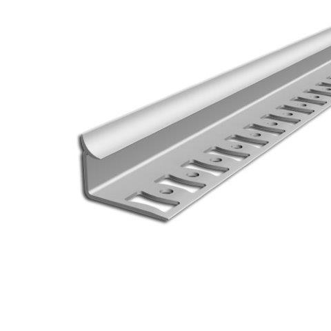 MIDAS Profil L kutni PVC za spojeve 8 mm boja-bijela 2,5 m